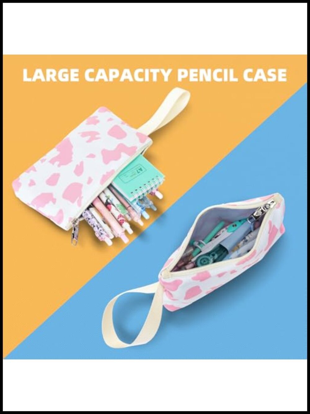 3-in-1 Girls School Backpack Set with Lunch Box Pencil Case, Waterproof Nylon, - Picture 5 of 6